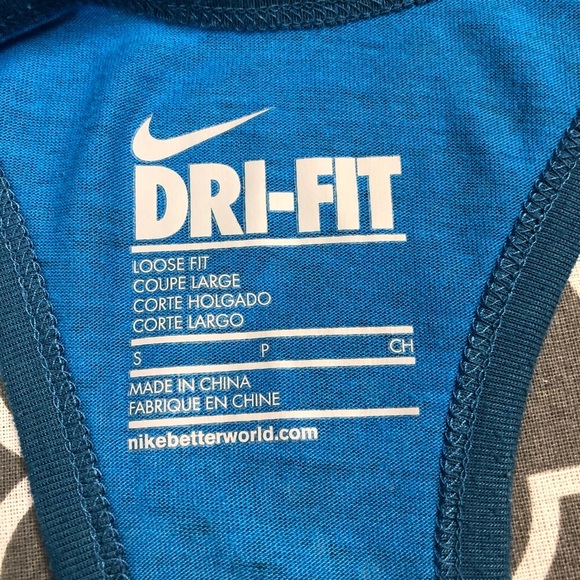Nike DriFit Ombré Racerback Tank Sz S - Picture 7 of 8